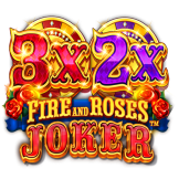 logo 3x 2x Fire and Roses Joker