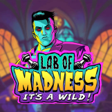 logo Lab of Madness Its A Wild