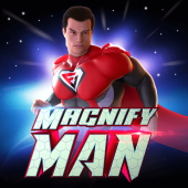 Magnify Man logo