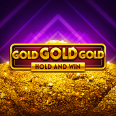 logo Gold Gold Gold Hold and Win