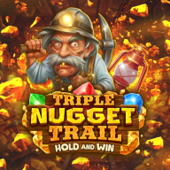 logo Triple Nugget Trail Hold and Win