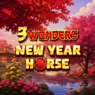 logo 3 Wonders New Year Horse