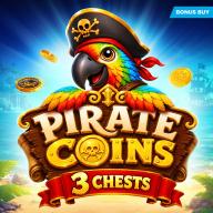 logo Pirate Coins: 3 Chests