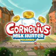 logo Cornelius Milk Hunter Megaways