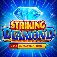 logo Striking Diamond Running Wins