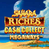 logo Sahara Riches Megaways Cash Collect