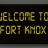 Welcome to Fort Knox logo