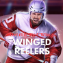 logo Detroit Red Wings Winged Reelers