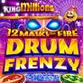 logo 12 Masks of Fire Drum Frenzy King Millions