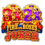 logo 3x 2x Fire and Roses Joker