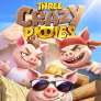 logo Three Crazy Piggies