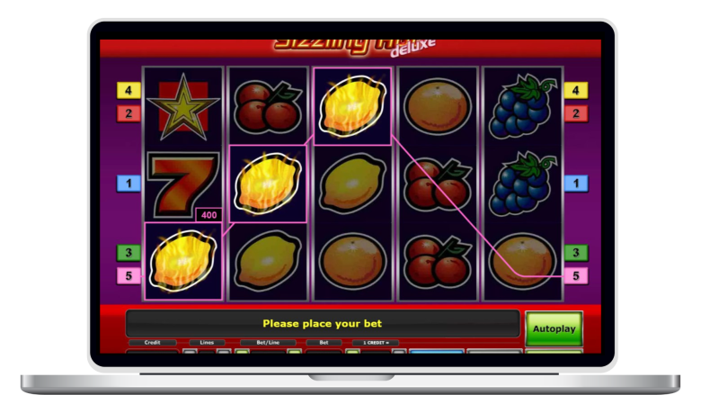 Sizzling Hot Deluxe screenshot 3